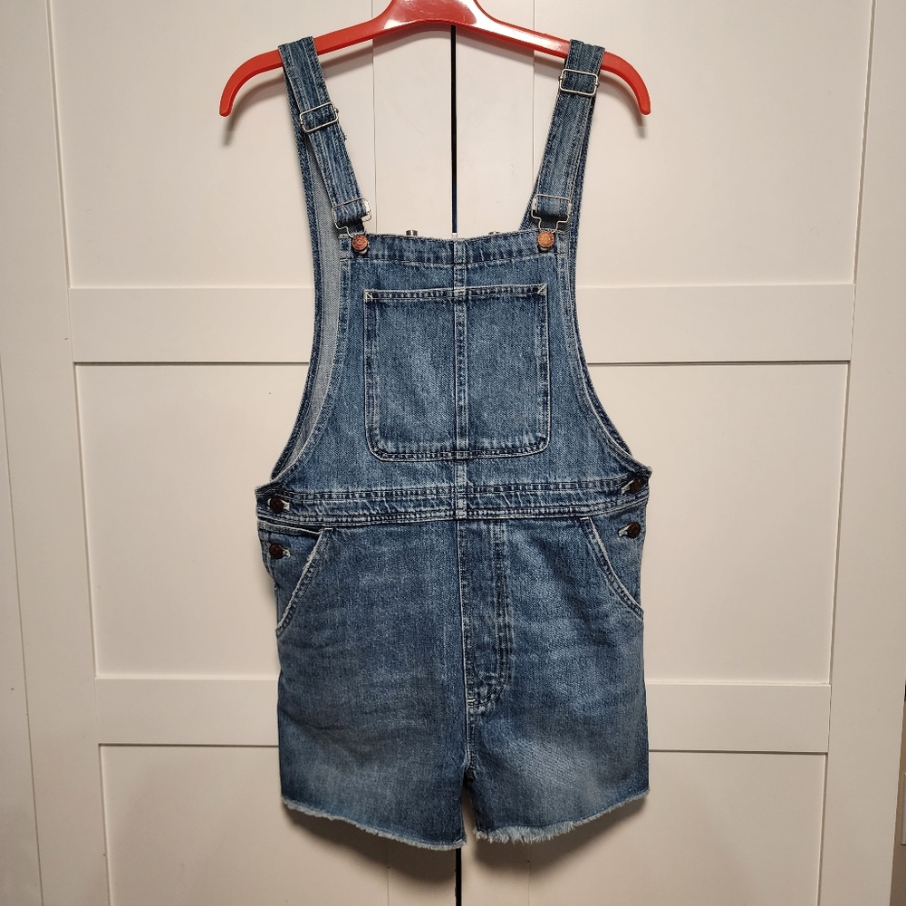 Madewell Adirondack Short Overalls - Size Small